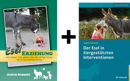 Bücherpaket: Esel Erziehung + Der Esel in tiergestützten Interventionen