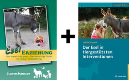 Bücherpaket: Esel Erziehung + Der Esel in tiergestützten Interventionen