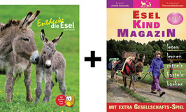 Bücherpaket: Entdecke die Esel + Esel-Kind MAGAZIN