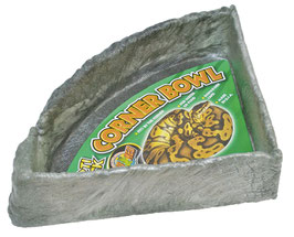 Zoo Med Corner Bowl XL - Eckwasserschale für größere Arten 35 x35 x9