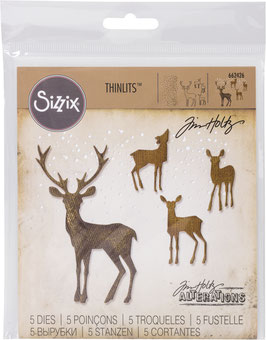 Sizzix Thinlits Die Set 5Teile - "Winterwonderland"