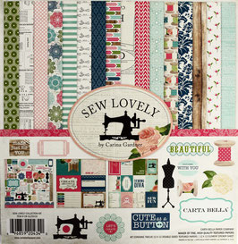 Papierset "Sew lovely"