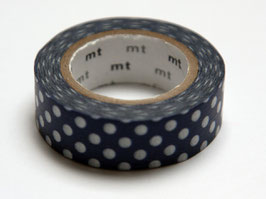 Masking Tape "Punkte Blau-weiss"