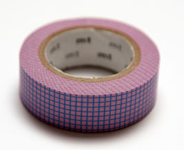 Masking Tape "Gitter veilchen-blau"