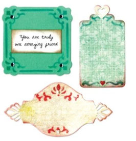 Sizzix Thinlits Die, "Ornate Labels"