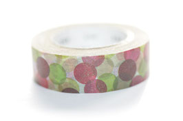 Masking Tape "Tupfen grün"