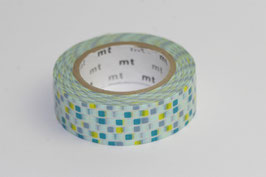 Masking Tape "Kacheln türkis"