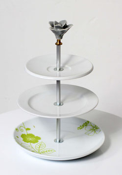 Etagère Nr. 1625,  3-stöckig, weiss