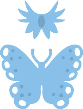 Stanzschablone "Schmetterling klein"