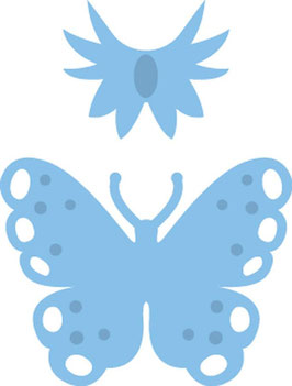 Stanzschablone "Schmetterling klein"