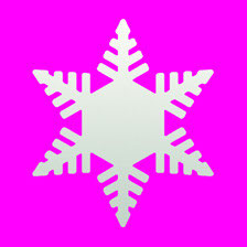 Stanzer "Schneeflocke Stern"