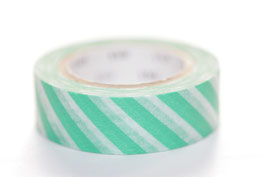 Masking Tape "grün quergestreift"