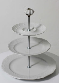Etagère Nr. 1603, weiss 3-stöckig