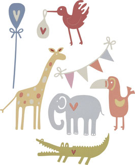 Sizzix Thinlits Die, "Baby Animals"