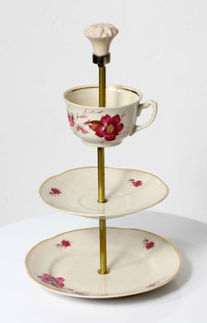 Etagère Nr. 1627,  3-stöckig, creme