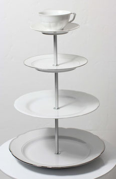 Etagère Nr. 1601, 4er Stöckig mit Tasse