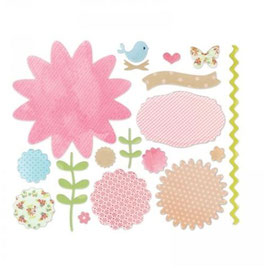 Sizzix Thinlits Die Set 18Teile - Secret Garden