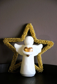 Gouden kerstster