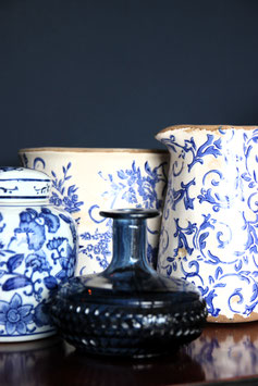 Blauw vaasje