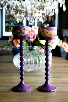 Kandelaar Purpel