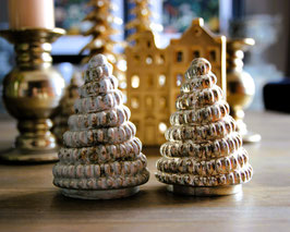 Kleine kerst  boom glanzend