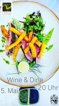 Wine & Dine im Restaurant NEOS in Cochem