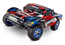 TRAXXAS Slash orange 1/10 2WD Short-Course RTR FJ23 Brushed, mit Akku, Ladegerät und LED-Licht und Wasserfest