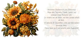 Zum Geburtstag