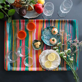 Bahia Jaune - Plateau en mélaminé XXL