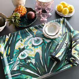 Plateau en mélaminé M – Coconuts vert