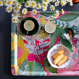 Jungle Rose - Plateau en mélaminé M