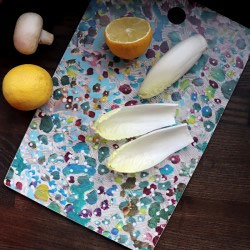 Picolo cyan - Planche à découper rectangle