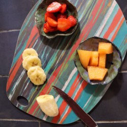 Bahia canard - Planche à découper palette