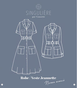 Singuliere Robe Veste Jeanette