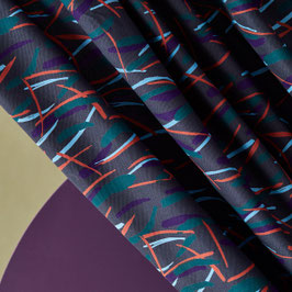 Atelier Brunette viskosetwill blau