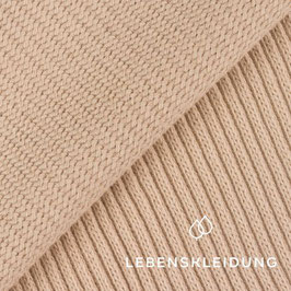 Lebenskleidung bio heavy knit warm sands