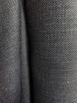 Deadstock Wollstoff anthrazit