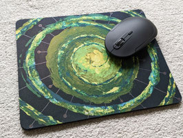 LunArtis Mousepad "Geburt von Exoplaneten in der Grünen Galaxy"