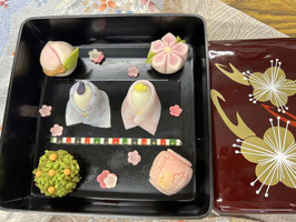 ドラマ「正直不動産２」 上生菓子 雛祭りver.