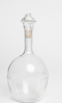 Carafe gravée 1779