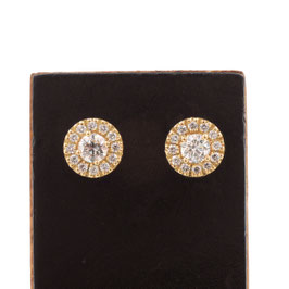 Boucles d'oreilles entourage