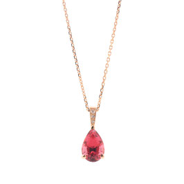 Pendentif Spinelle poire