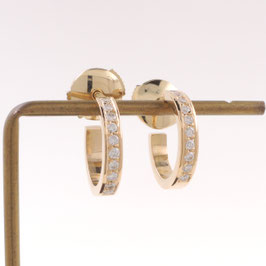Créoles diamants