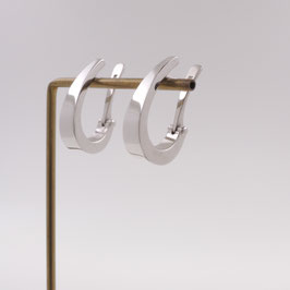 Boucles d'oreilles Or blanc