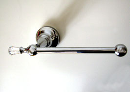 Nostalgie WC-Papier-Rollenhalter BOROMES mit Swarovski Elements Kristall