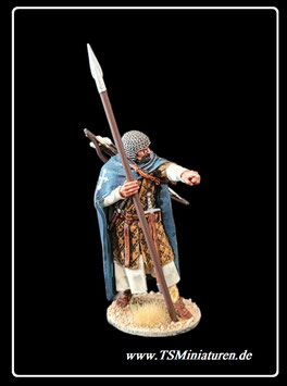 1x Medieval 54mm Crusader #04