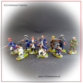 10x 1:32 Continental Infantry #01