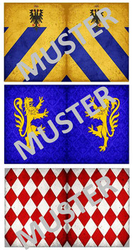 1:32 Fahnen European Battles #01 Italian Knights