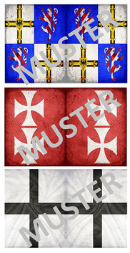 1:32 Flags for Teutonic Knights #09