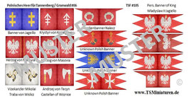 1:72 Mittelalter Polnische Banner #06